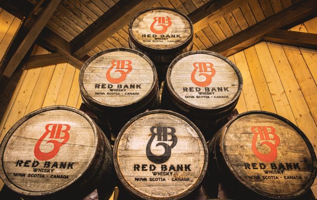 Red Bank Whisky barrels