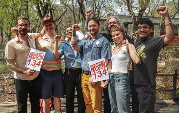 Attaboy: ‘You don’t unionise a bar you don’t love’
