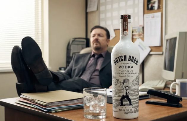 Ricky Gervais unveils vodka inspired by The Office