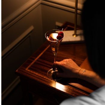 CopperBay Hexagonal menu, Kir Royale