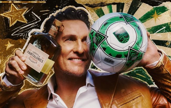 Matthew McConaughey Pantalones football