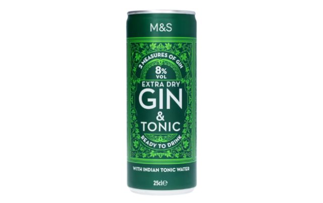 M&S Extra Dry Gin & Tonic