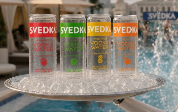Sazerac unveils Svedka Vodka Water RTDs