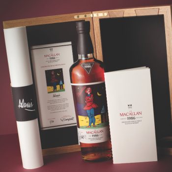 The Macallan Romantica Collection Valerio Adami