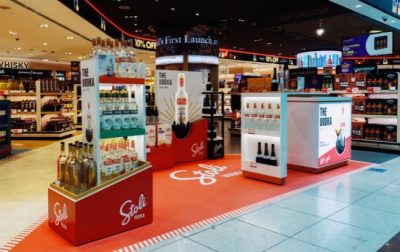 Stoli vodka pops up at Dubai Duty Free